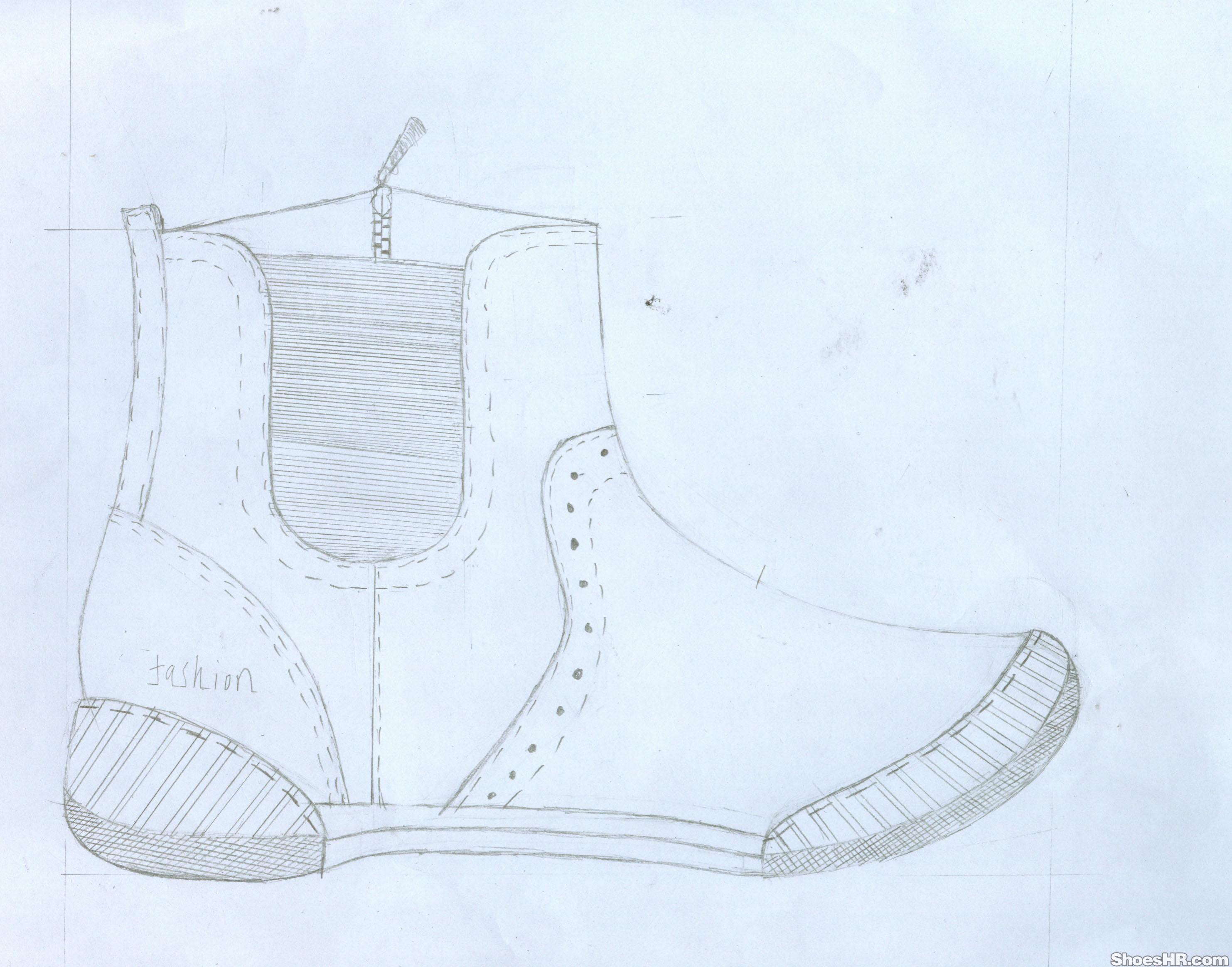 手稿,童鞋,rita-中国鞋业设计师网