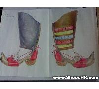 创意鞋设计大赛民族风格女靴